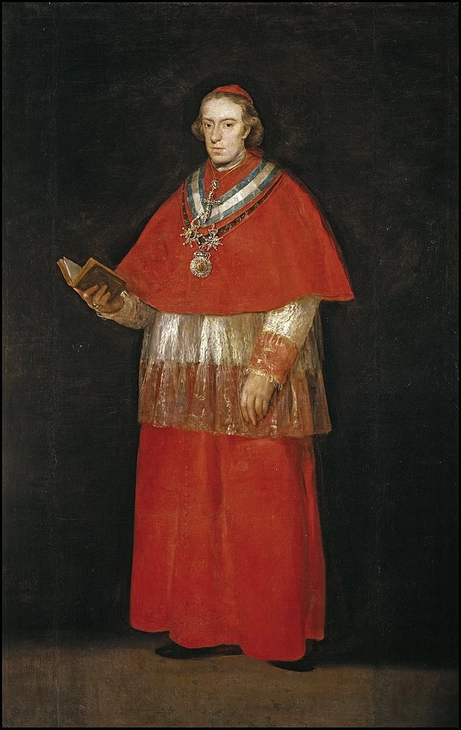 Francisco de Goya y Lucientes - 396, Ritratto di Cardinal Luís María de Borbón y Vallabriga, Museo del Prado, Madrid